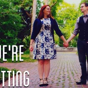 Eva Mendes Fit and Flare Dress